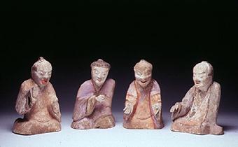 Set of Liubo Game Figures